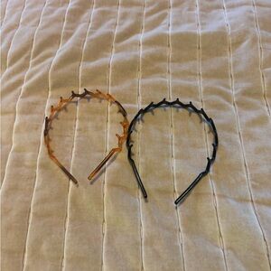 Zig zag Headbands - Black & Tortoise